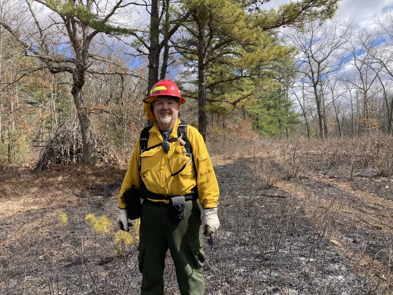 Prescribed Burn at Desert Natural Area, March 27, 2025. Photo by SVT Staff.