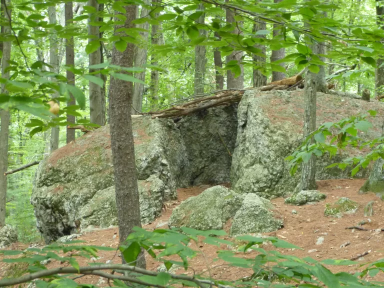 Rock at Yapp Land. Photo by Terri Ackerman.