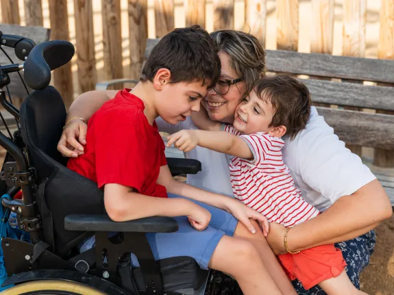 Nature Play Area Example. Adobe Stock Image.