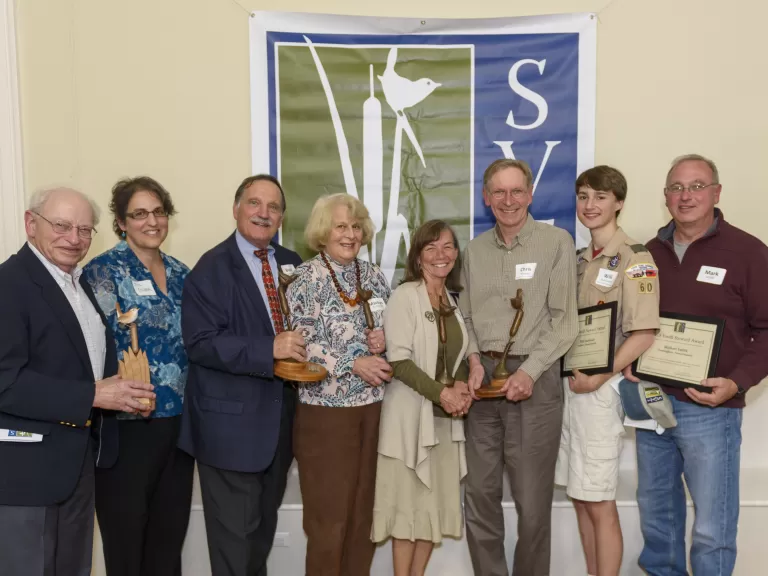 Award Recipients at the 2019 SVT Annual Meeting. 
