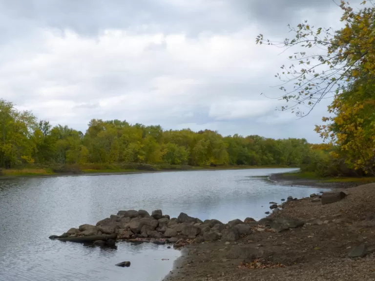 The Sudbury River at Greenways Conservation Area, by Wayne Hall