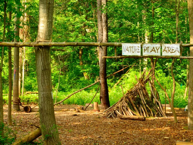 Nature Play Area Example. Adobe Stock Image.