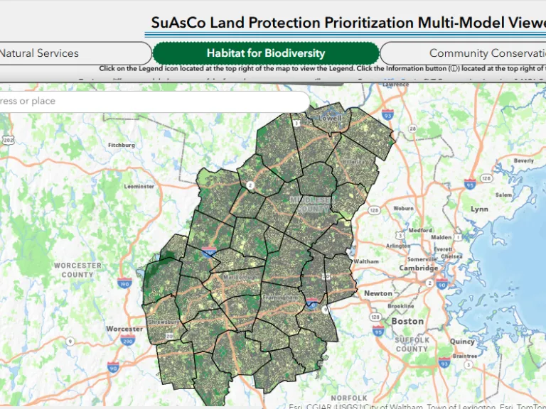Conservation Prioritization Multi-Model Viewer Screenshot