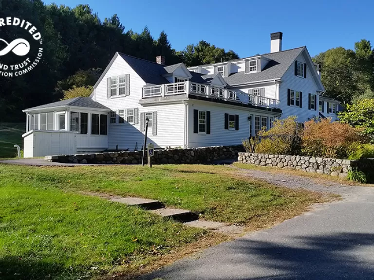 Wolbach Farm with LTAC Accreditation Logo