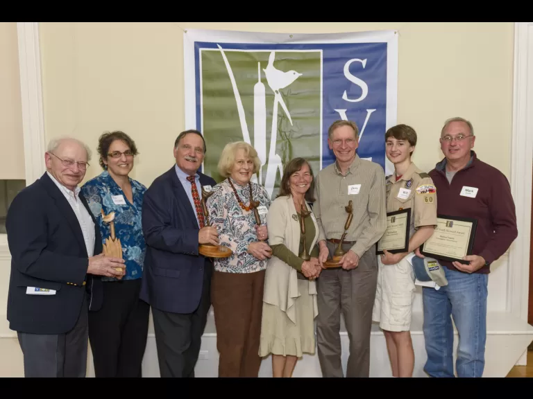 Award Recipients at the 2019 SVT Annual Meeting. 