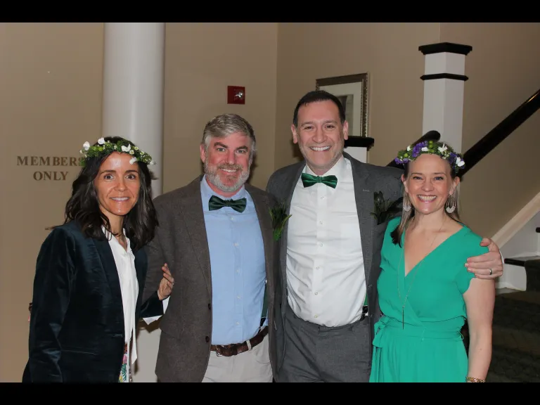 Guests at the Emerald Forest Gala