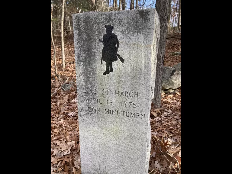 Isaac Davis Trail, Acton. Photo by SVT Staff.