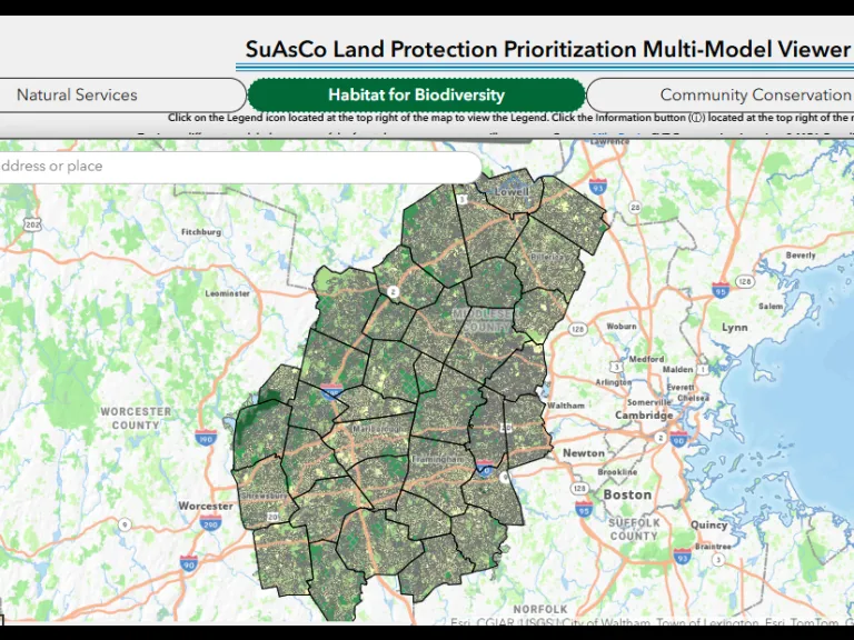 Conservation Prioritization Multi-Model Viewer Screenshot