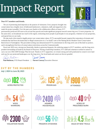 SVT Fiscal 2025 Impact Report Cover Image