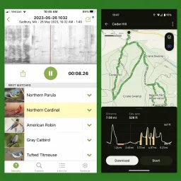 Merlin and AllTrails Apps