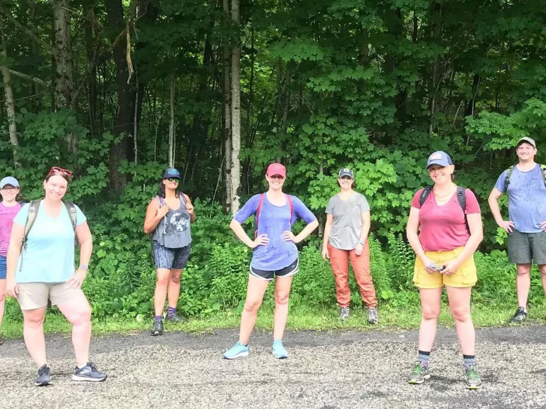 SVT honored the manager and regional coordinators of the Massachusetts Municipal Vulnerability Preparedness (MVP) program with the 2021 Distinguished Public Service Award. The team includes Kara Runsten (Program Manager), Courtney Rocha (Southeast), Michelle Rowden (Northeast), Carolyn Meklenberg (Greater Boston), Hillary King (Central), Andrew Smith (Greater Connecticut River Valley), and Carrieanne Petrik (Berkshire and Hilltowns).